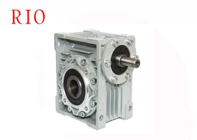 Axial Entry Aluminum Worm Gear Reducer NRV63 Rapid Heat Dissipation less noise