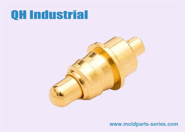 Pogo Pin, Spring Load Pin, 1A 2A 3A Brass Copper C3604 Stainless Steel DIP Gold Plated Spring Pogo Pin Supplier