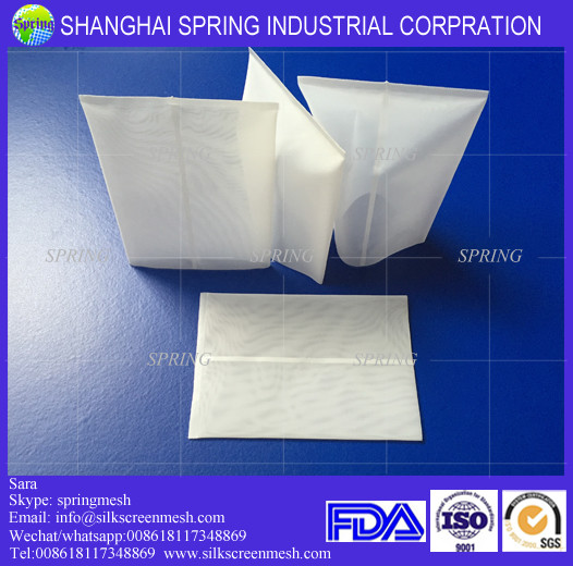 fine 90 micron wholesale price food grade nylon rosin press filter bag/rosin
