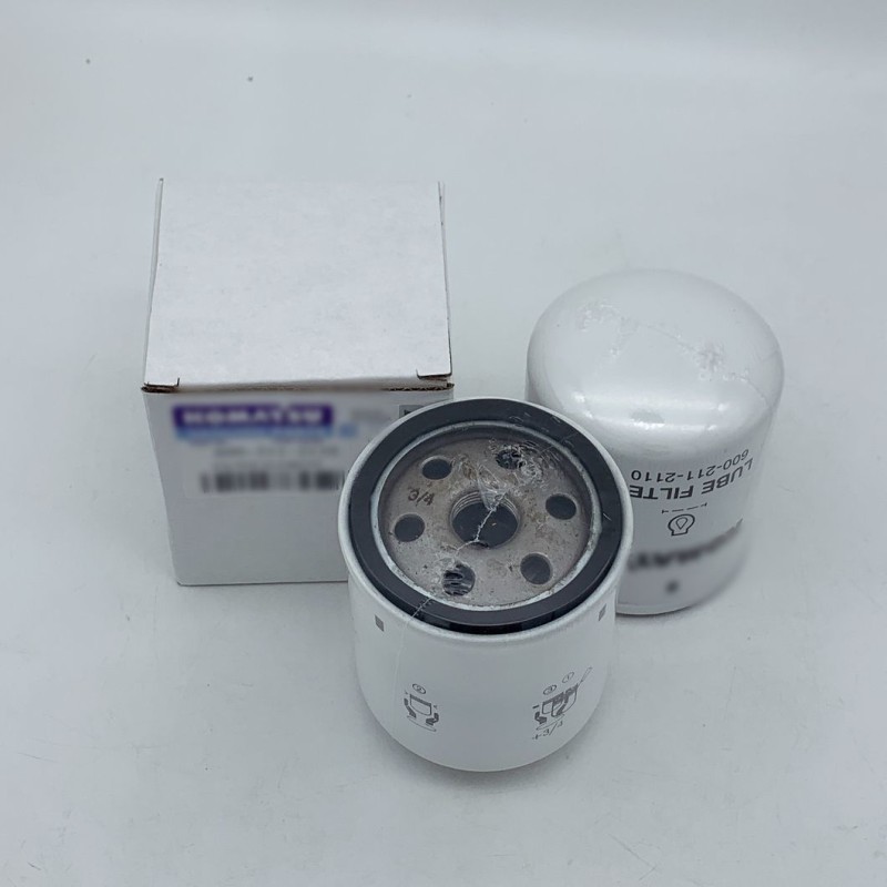 6002112110 Oil Filter PC2008 PC2208 4D102 Engine Construction Machinery Filter
