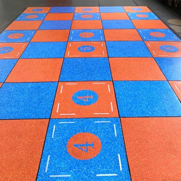 25mm Rubber Gymnasium Flooring Fitness Gym Rubber Flooring Tiles Fitness Flooring Crossfit Gym Rubber Flooring Rolls
