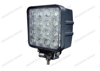 4 Inch 48W Square LED Offroad Lights Spot / Flood Beam IP68 For Automobile