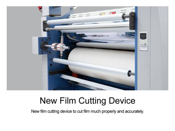 380V Large Format Laminator Machine , Pre - Glued Film Paper Lamination Machine