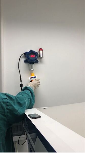 12 - Газоанализатор 36 VOC силы VDC, выход исправил детектор газа ксилола