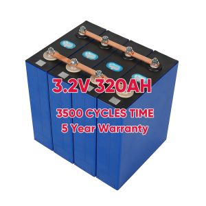 3.2V 304AH Lithium Iron Phosphate Battery with Screw Terminal and 3000 Cycles for Solar Energy Systems
