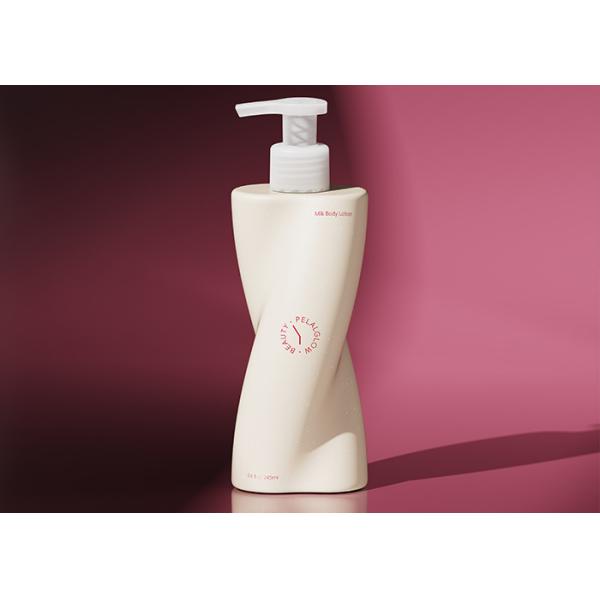 Elegant 250ml Curved Design Pump Bottle – For Shampoo, Body Wash & Hand Soap