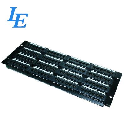o tipo IDC de UTP do painel de remendo do porto 4U 96 aceita o material de Brone do fósforo Calibre de diâmetro de fios 22-26
