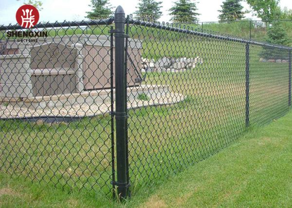 Square Post Height 2.5m Metal Wire Fence Security Chain Link Wire