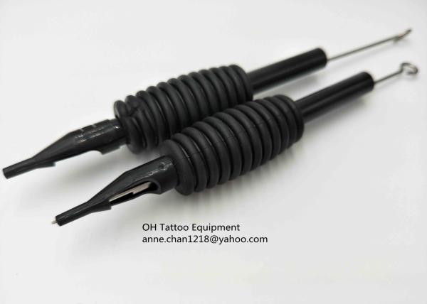 50pcs Mixed Size Disposable Tattoo Grips + Needles Sterilized With Individual Blister Pack