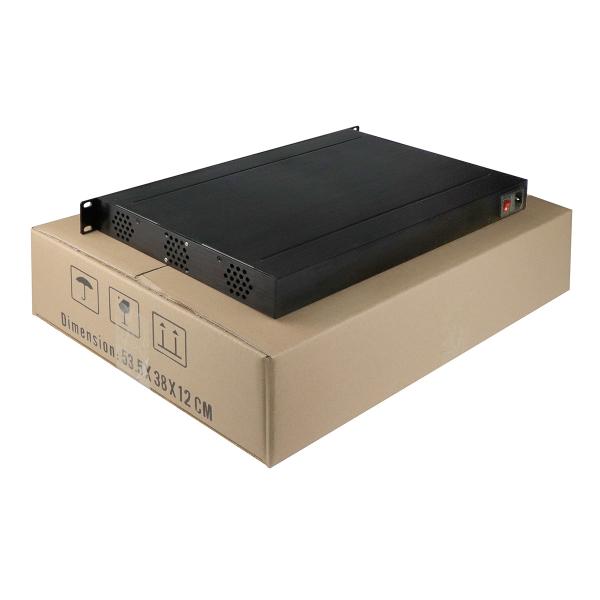 portos controlados industriais da fibra 16RJ45 do interruptor 2SFP dos ethernet da rede de 10/100/1000m