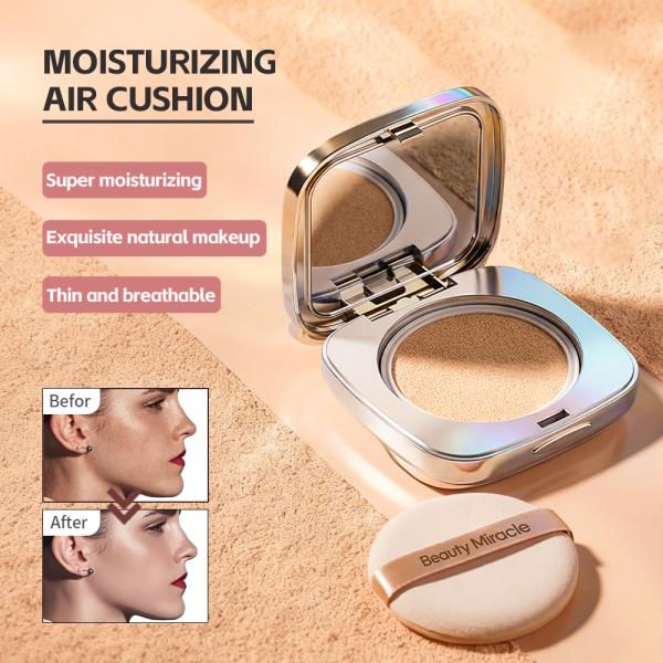 Hot-selling Custom logo Cushion Foundation Waterproof Long-lasting Full Coverage Matte  Cushion