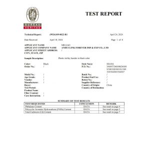 Anhui Link Forever Imp &Exp Co., Ltd. Сертификации