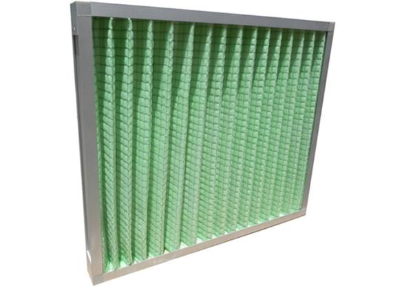 Aluminum Frame G1 - G4 Pleated Primary Filter For Air Conditioning System