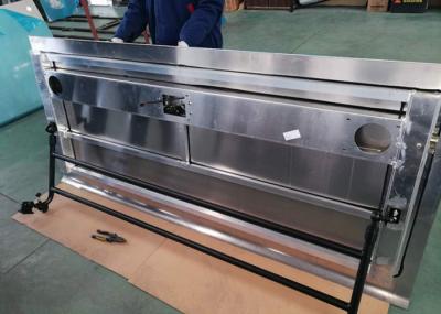 Aluminum Panel Bus Luggage Door Mechanism Steady Movements For City Bus