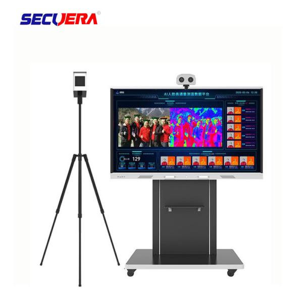 Walk Through Automatic Infrared Thermometer Scanner Smart Facial Identification