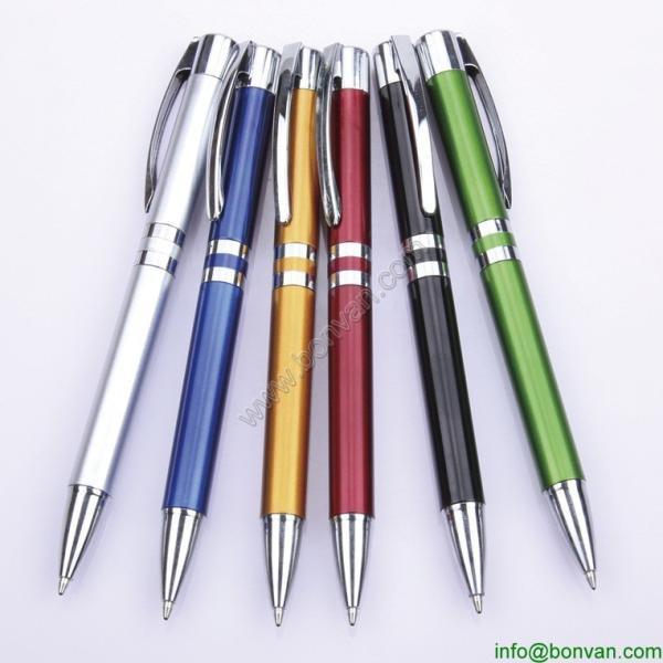 gift pen, good value metallic twist pen,expensive plastic logo pen