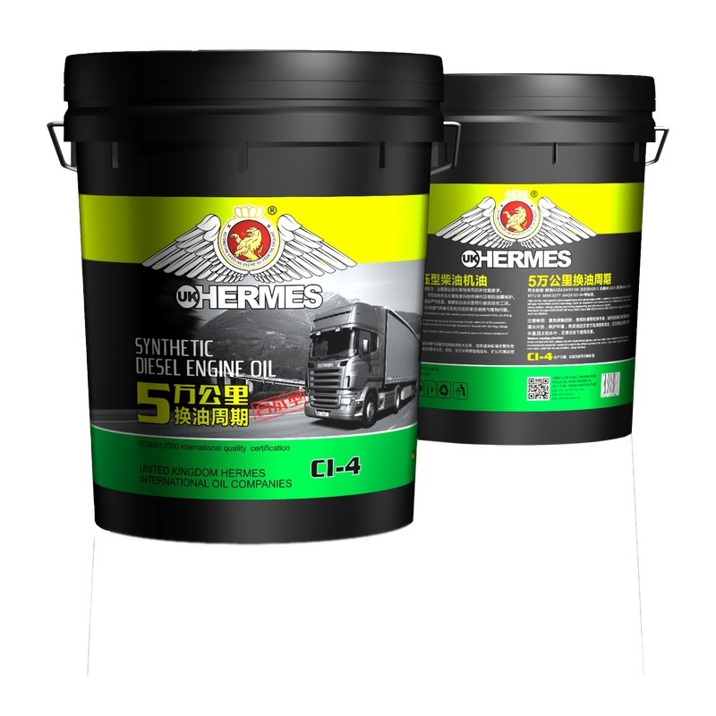 API CI-4 50,000 km Extended-Drain Heavy-Duty Diesel Engine Oil in 18L Pail