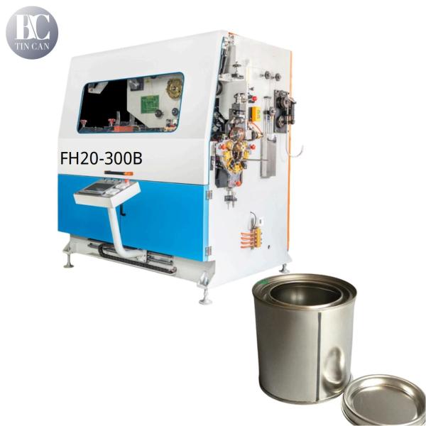 缶詰の自動密封機 300cpm D52-D176mm 空の塗料缶詰の溶接機