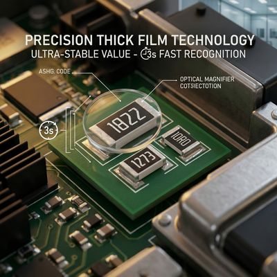 2.00Ω (2R) 2512 Chip Resistor 2W @ 70℃ ±1% (F grade) Ever Ohms High Precision SMD
