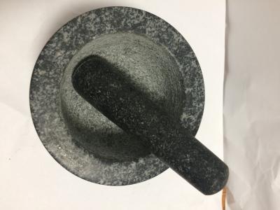 Natural Stone Granite Mortar and Pestle For Kitchen Grinding Spice Foods Tools