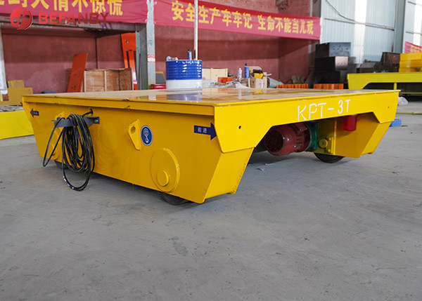 Mobile Cable Electric 2tone Transfer Cart On Rail