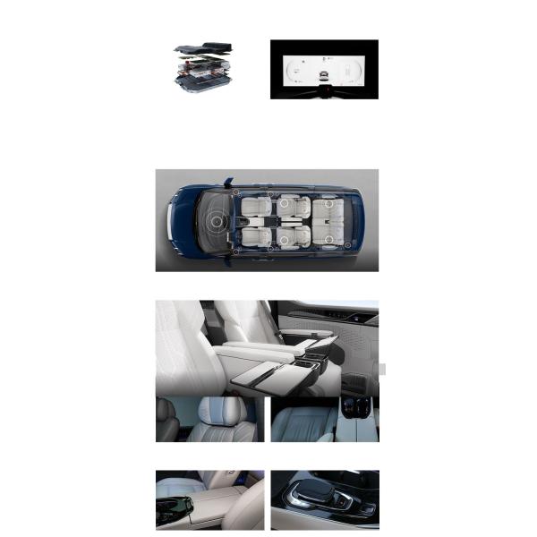 2022 ZEEKR 009 Chinese Top Energy Vehicles Luxury EV Car MPV with 125kW Maximum Power