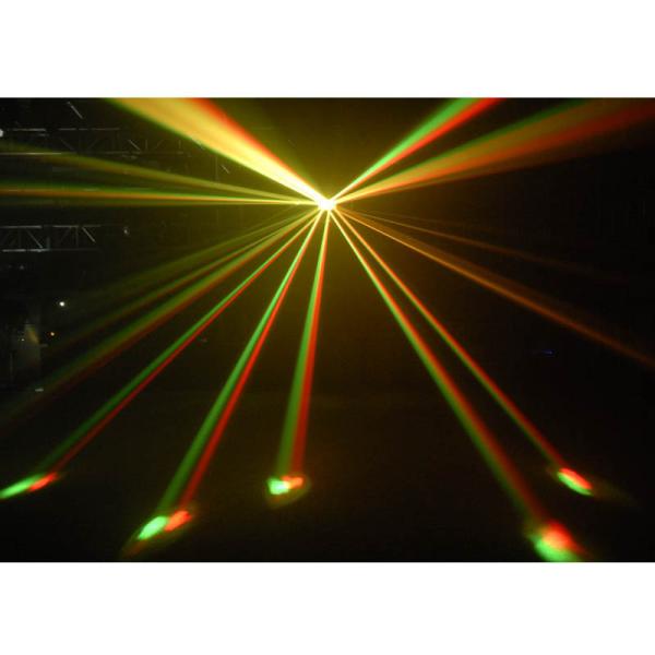 High Power LED Butterfly Effect Stage Lighting Equipment 4pcs 10W RGBW Light Source