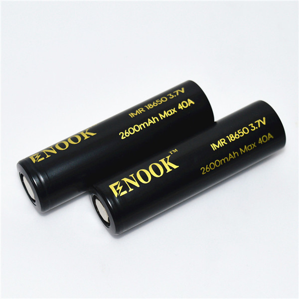 Enook высокая скорость разряда 18650 глобус батарея enook 18650 2600mAh 40A 18650 литий-ионная батарея