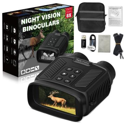 NV5000PRO 4K 48MP Night Vision Goggles with 8X Zooming 3.0 inch IPS Screen for for Adults Outdoor Hunting