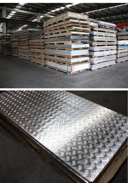 Embossed Aluminium Diamond Sheet Checker Plate 1060 3003 5052 5754 Tread