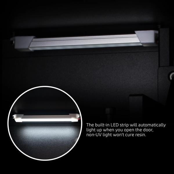 ELEGOO Jupiter Resin 3D Printer with 12.8 6K Mono LCD Larger Print Volume 277.848 *156.264 * 300 mm for 3D Printing