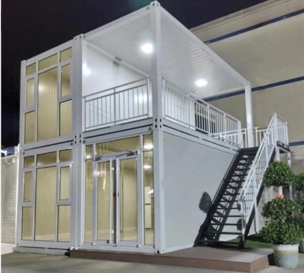 Quick Build Flat Pack Container House With Galvanized Steel Frame Hassle Free Assembly