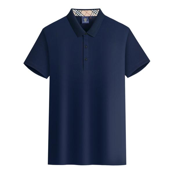                  Polo T-Shirt Embroidered Soft Cotton Polo 100% Cotton Plain T Shirts Cotton Blank Men Polo             