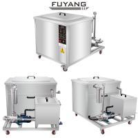 Limpador ultrassônico industrial personalizado tanque 40KHz 88L SUS304 com sistema de filtro