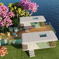 Young People's New Favorite Capsule Homestay a Trendy Prefab Container House for Office Bedroom Bathroom Use for Hotels