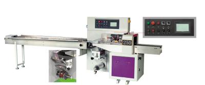 Automatic Food Flow Wrap PILLOW Packing machine ,factory design high quality with cheap price down paper packaging