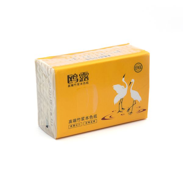 High Quality Custom Logo 4 Ply White Facial Tissue Paper Diamond Embossing Box Style