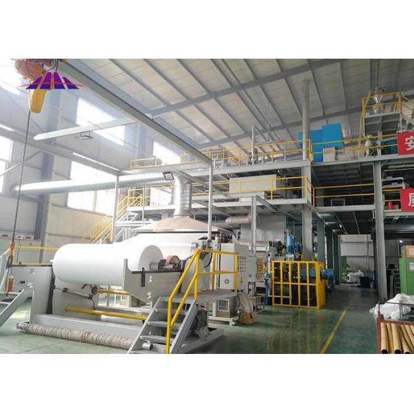 High Speed Three Beams PP Polypropylene Spunbond Nonwoven Fabric Machine SSS