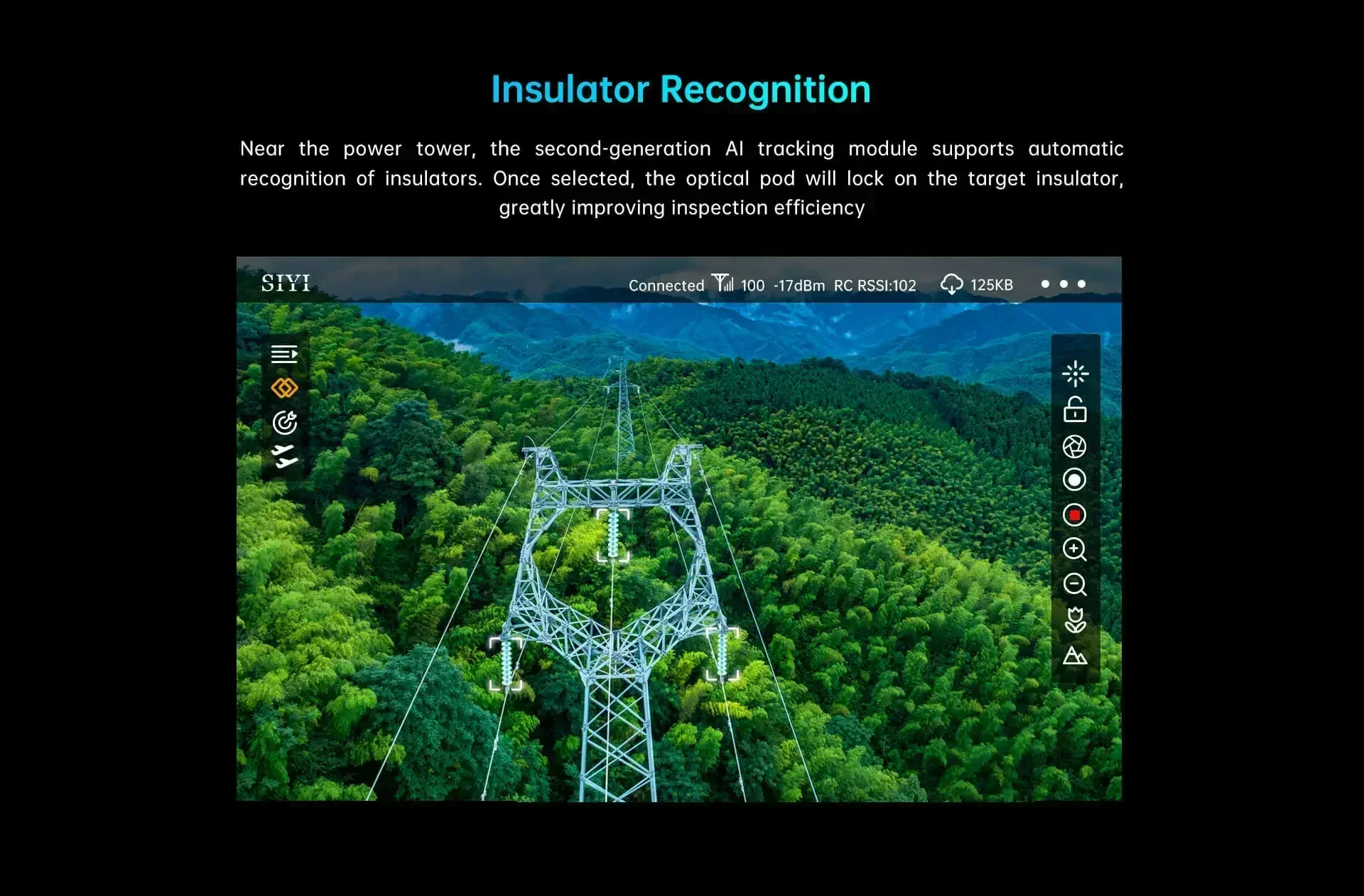 Siyi Ai 2nd Gen Tracking Module 10tops, Object/Thermal Recognition, Enhanced for Drones Uav, Computing