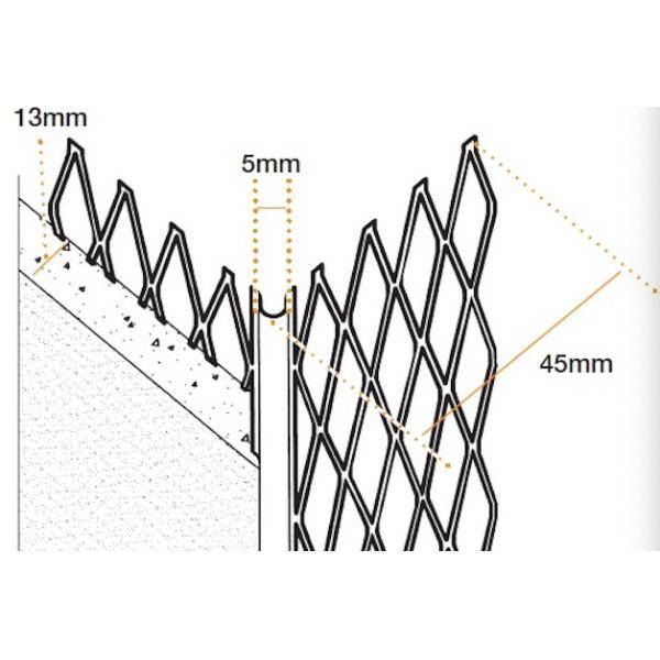 Expanded Plaster Metal Mesh 2m Length 0.3mm Thickness Wire Mesh For Plastering