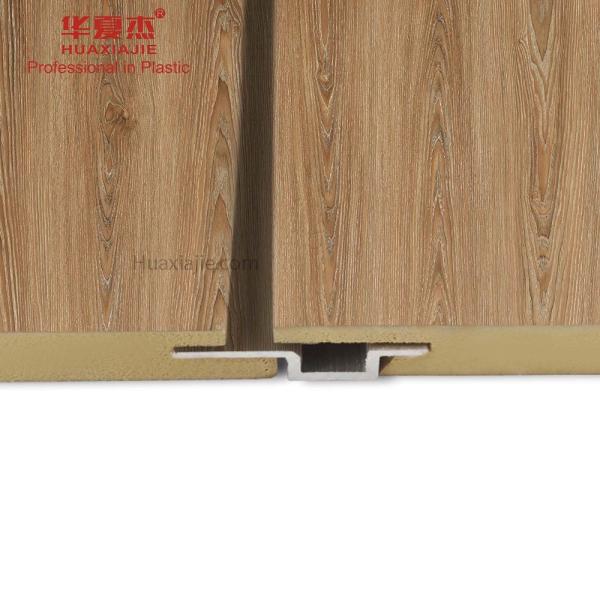 UV Protect Wooden Pattern Wpc Wall Panel Interior Decoration