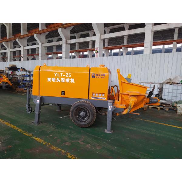Putty Spray Machine Cement Mortar Spraying Gun Motor Power 45kw for School Renovation