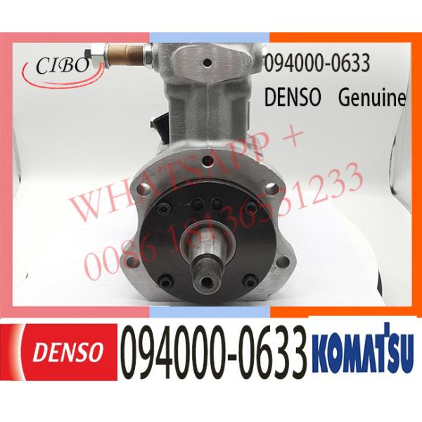 094000-0633 DENSO Diesel SAA6D140E Engine Fuel HP0 pump 094000-0633 6219-71-1201 for Denso Komatsu PC2000-8 WA900