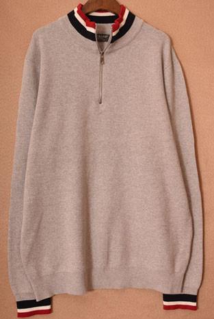 Men's 1/4 zipper swaters