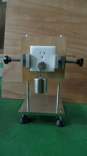 IEC884 Plug Socket Tester , Lateral Stress Test Equipment LS-1 5N Lifting Weight