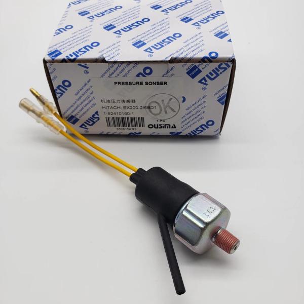 OUSIMA Excavator Sensor 1824101601 1-82410160-1 Engine Oil Warning Pressure Switch  For HITACHI EX200-2B/6BD1 6HE1