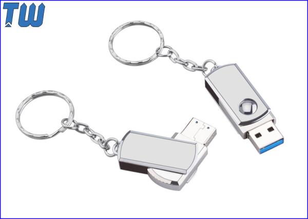 Mini Capless Twister USB 3.0 Flash Drive Free Key Chain Supplied
