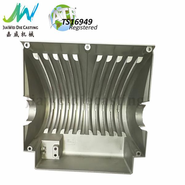 ADC12 Metal Material Cast Lighting Parts , Outdoor LED Flood Light Housing