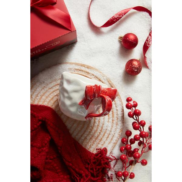 Parsimonious Bowknot Custom 3d Printed Ceramic Mug For Birthday Christmas Gift Mugs Cups