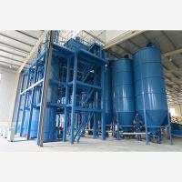 Enlace y moldeado con prensa de vapor Equipo regenerativo de espuma reenlazado Triplo disparo Tanque de molde de cilindro Siemnes automático completo